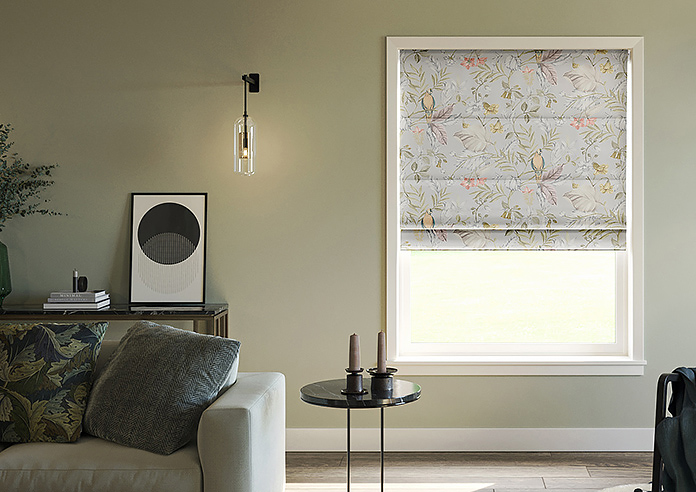 Iquitos, Old World - Motorised Roman Blind - Image 3